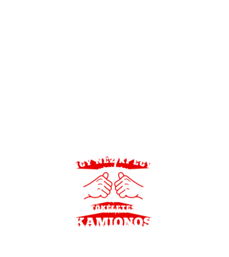 Így néz ki egy tökéletes KAMIONOS minta fehér pólón