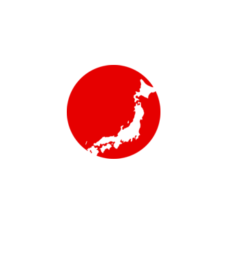japan minta fehér pólón