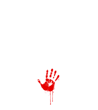 bloodhand minta sötétkék pólón