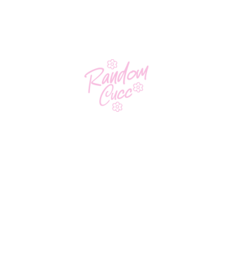 Anyák napi vászontáska  random cucc pink minta fekete pólón