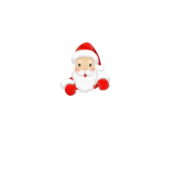 Santa 8 minta szürke pólón