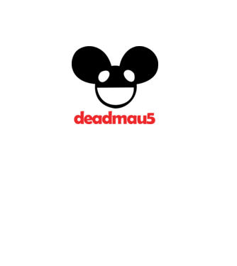 deadmau5 sotet minta piros pólón