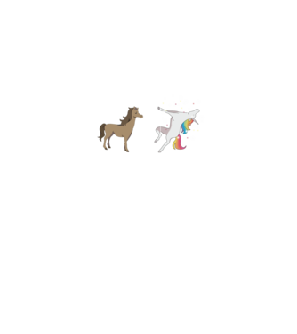 te lányod én lányom unikornis minta sötétkék pólón