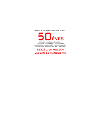 50_elmult minta fehér pólón