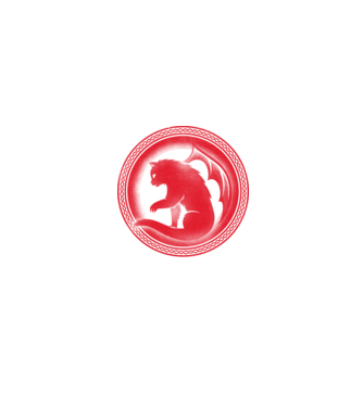 Mother of cats minta fekete pólón