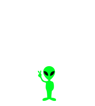 UFO 2 minta világos rózsaszín pólón