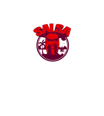 Viva La Salsa minta fehér/royal pólón