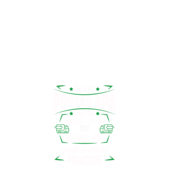 Menő postás apa minta fekete pólón