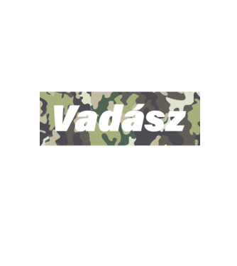Szuprém Vadász minta piros pólón