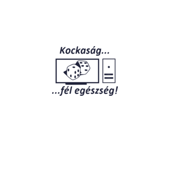 Kockaság minta fekete pólón
