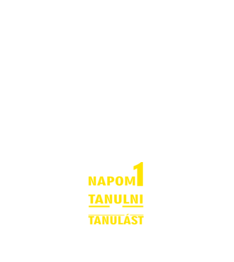 Ha lenne még egy napom tanulni... minta sötétkék pólón