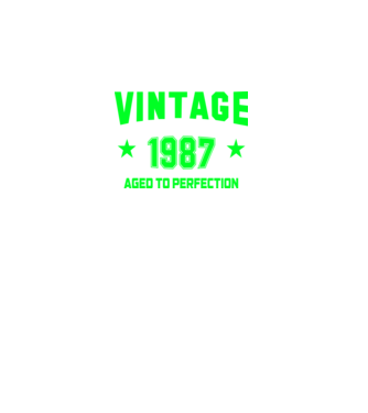 Vintage - 1987 minta sötétszürke pólón