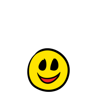 Emoji minta narancssárga pólón