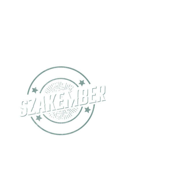 Nem kell ide szakember badge minta fehér pólón