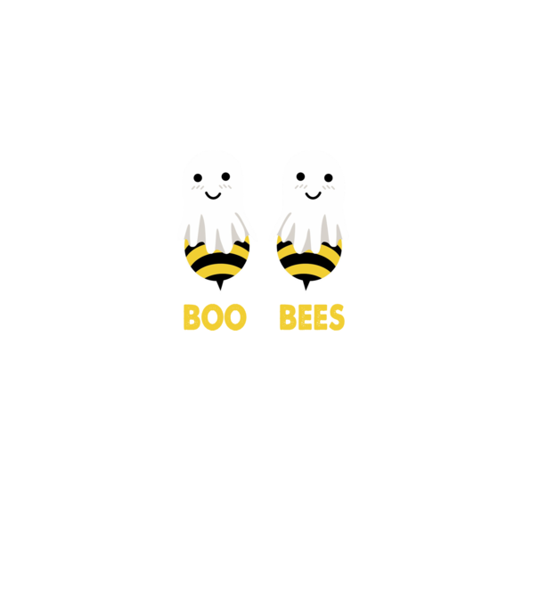 Boo bees minta fekete pólón