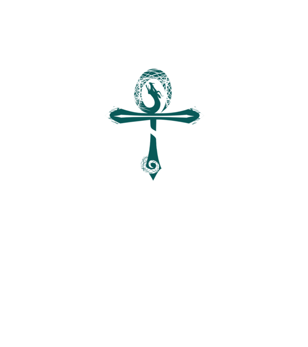 Dragon of ankh minta homokszín pólón