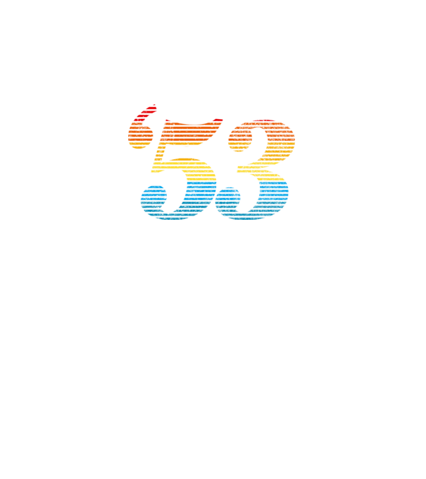 Retro születésnap 1953 minta fehér pólón