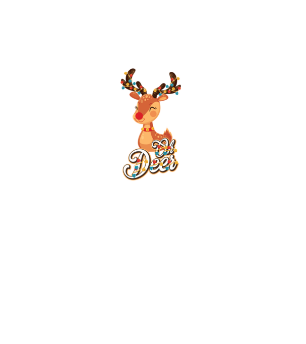 Oh deer minta türkiz pólón