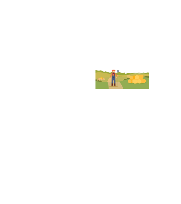 A gazdák nem csak állatokat etetnek minta neonsárga pólón