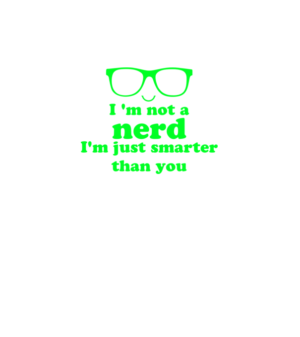 i_am_not_nerd_1989 minta sötétkék pólón
