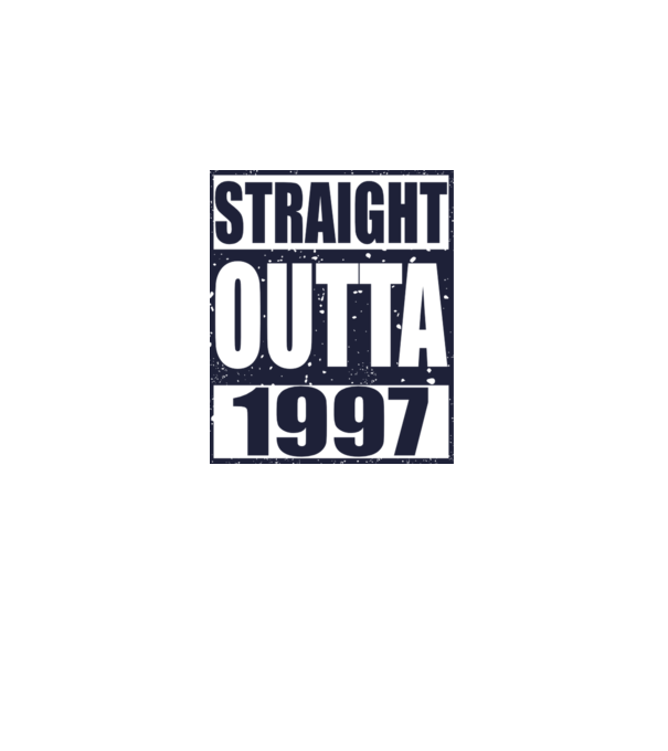 Straight Outta - 1997 minta dusty pink pólón