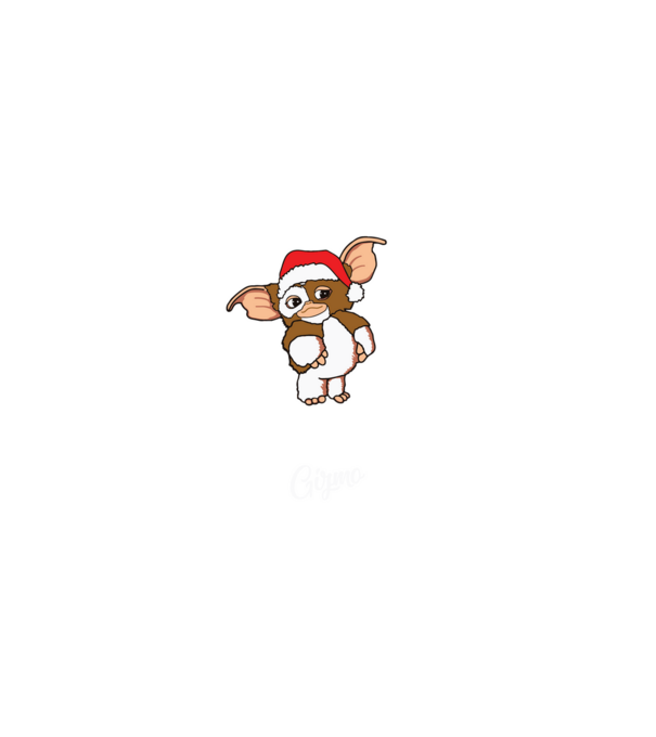 Gizmo Karácsony minta fehér pólón