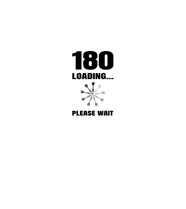 180 loading - fekete minta királykék pólón