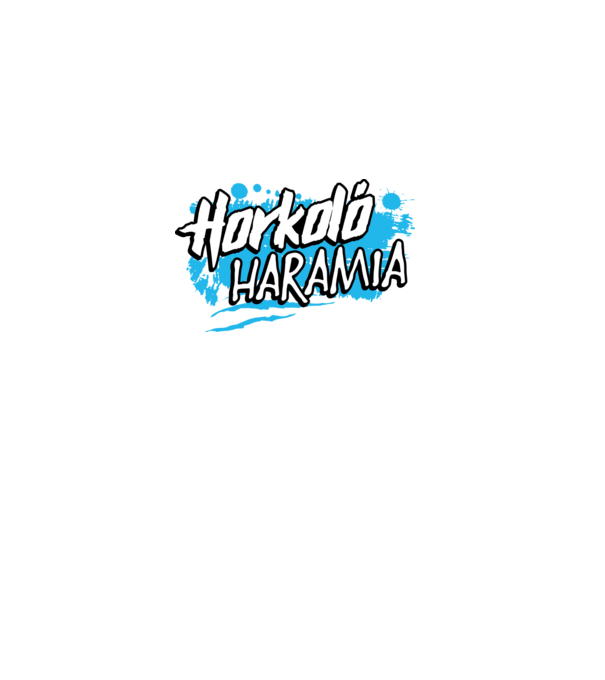 Horkoló haramia minta fekete pólón