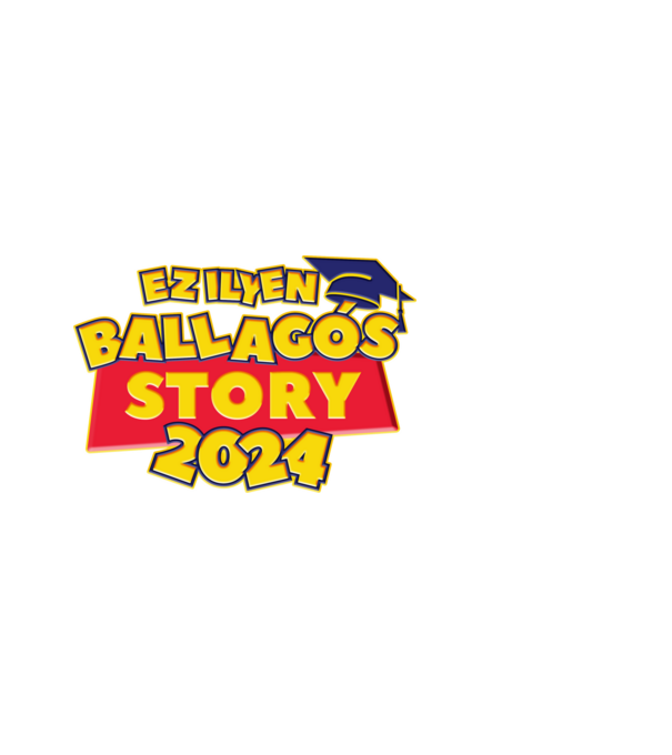 Ez ilyen ballagós story minta világoskék pólón