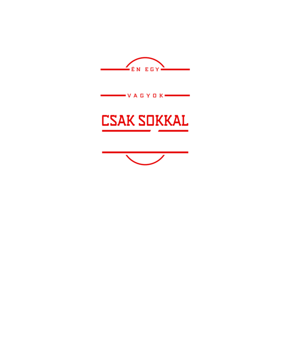 Én egy menő...NŐVÉR minta fekete pólón