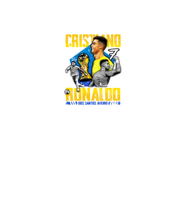 Ronaldo tribute minta fekete pólón