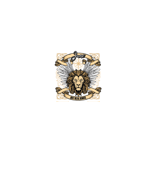 KINGS ARE BORN 1985 - JÚNIUS minta fekete pólón
