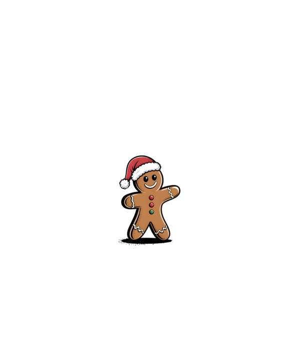 Ő az én édesem Mézeskalács fekete pólóra minta fehér pólón
