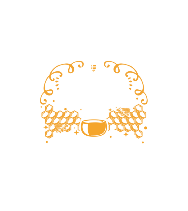 Keményen megdolgozom a mézemért minta fehér pólón