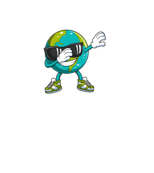 Föld DAB Föld napja minta fehér pólón