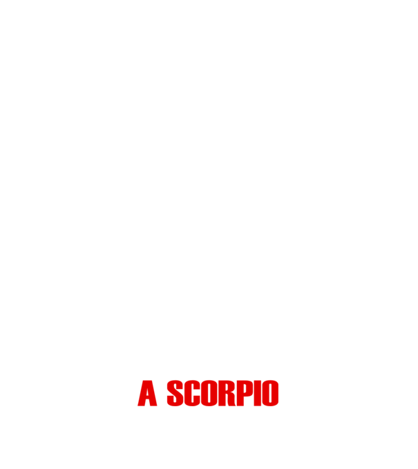 Piss of a SCORPIO minta sötétkék pólón