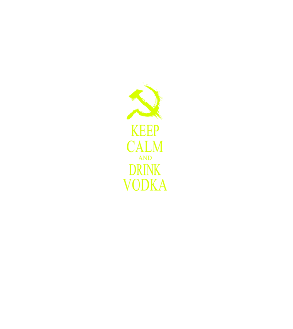 DRINK VODKA minta sötétkék pólón
