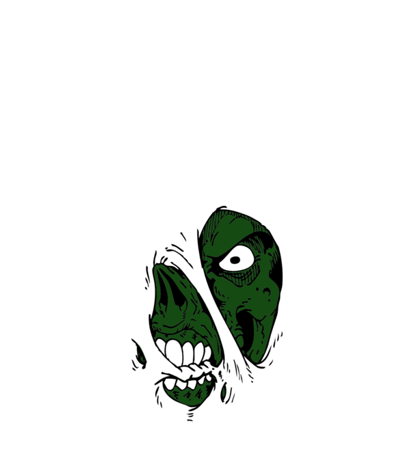 Zombiee minta sötétkék pólón