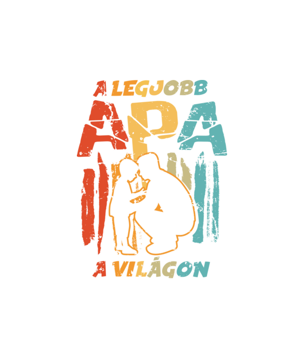 Legjobb APA retro minta fehér pólón