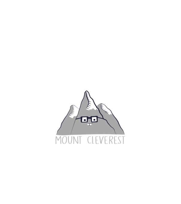 Mount cleverest minta fekete pólón