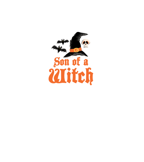 Son of a witch minta fehér pólón