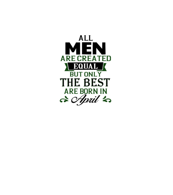 All men created equal....april minta szürke pólón