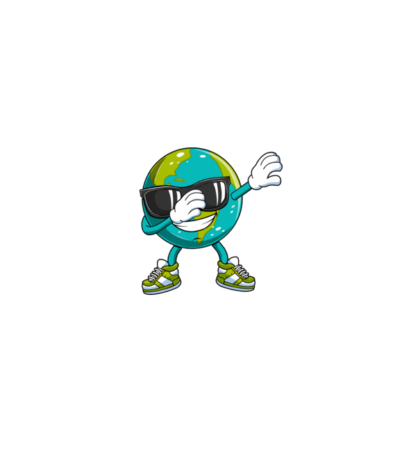 Föld DAB Föld napja minta fehér/piros pólón