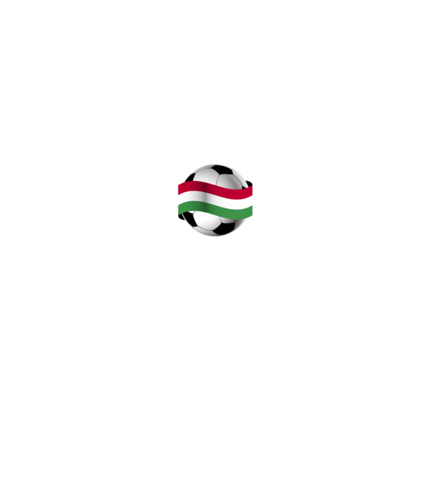 Magyarország szurkolói póló minta fekete pólón