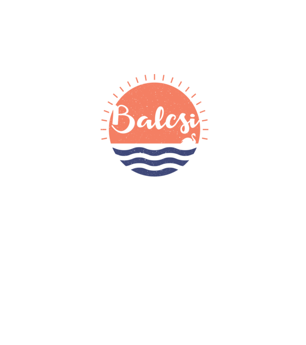 Balcsi retro minta szürke pólón