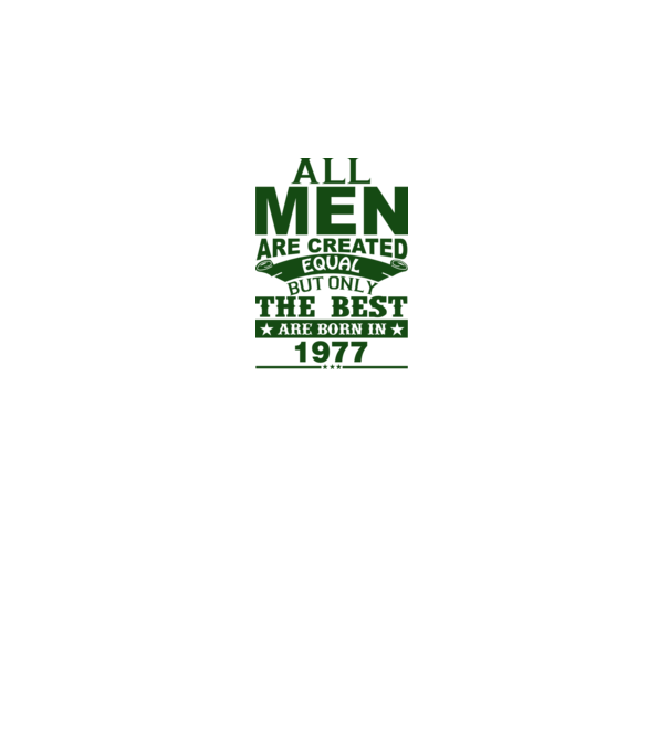 All men are created - 1977 minta piros pólón