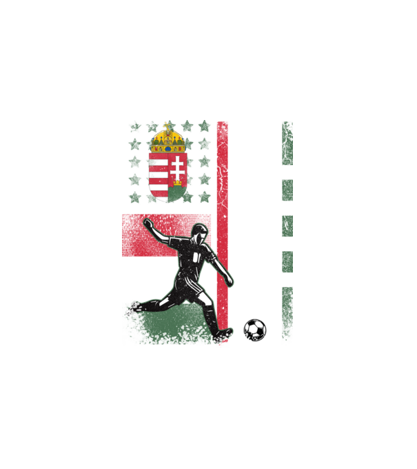 FOCI EB góóól minta fehér pólón