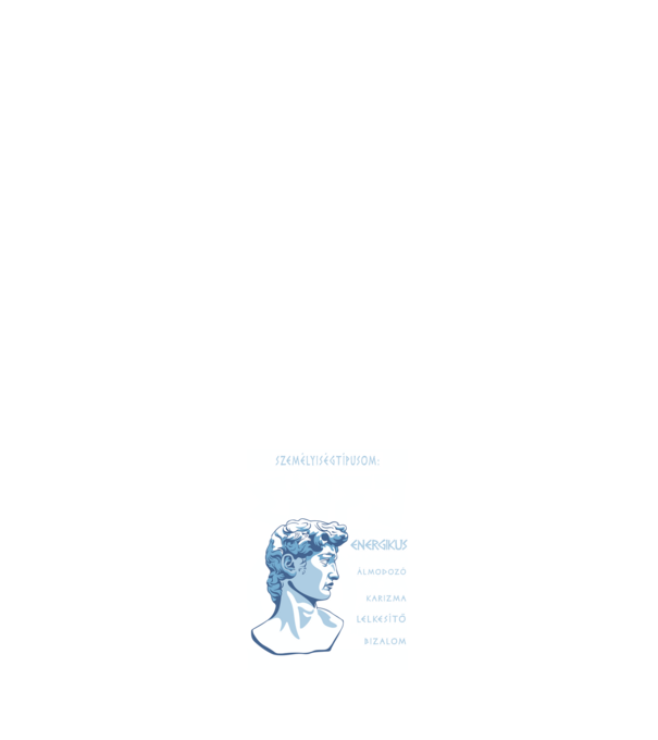 16 Személyiségtipus GREEK STYLE ENFJ A MENTOR minta fehér pólón