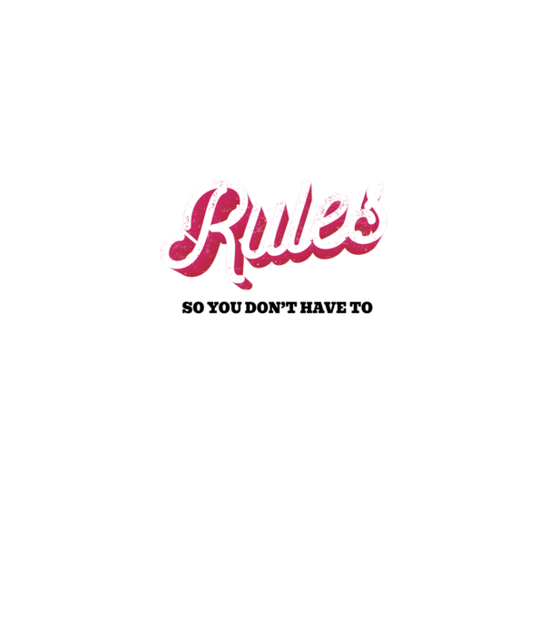 I read the rules you don't have to simple minta fekete pólón