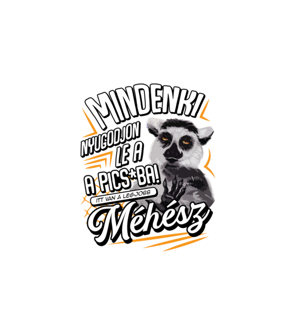 Itt van a legjobb Méhész minta fehér pólón